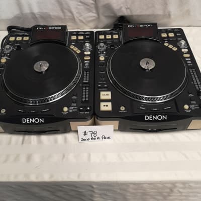 Denon DN-S3700 CD PLAYERS SOLD AS A PAIR #78 2009 - Black | Reverb