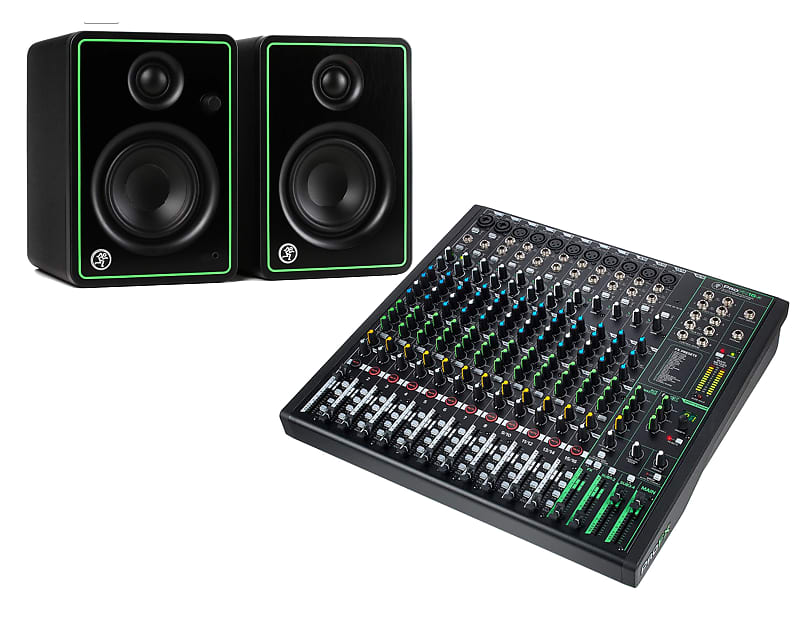 Mackie Bundle with CR3XBT Bluetooth Studio Monitor Pair Reverb