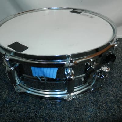 Tama Swingstar 14" Chrome Snare Drum with case used image 6