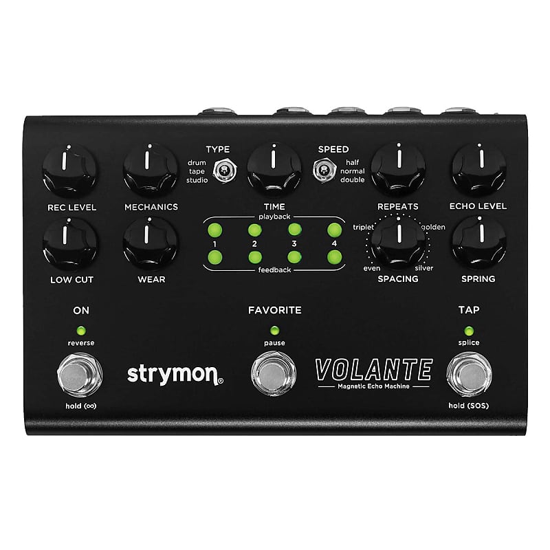 Strymon VOLANTE マグネティックエコーマシン strymon | VOLANTE | マグネティック・エコー・ディレイ | 製品情報