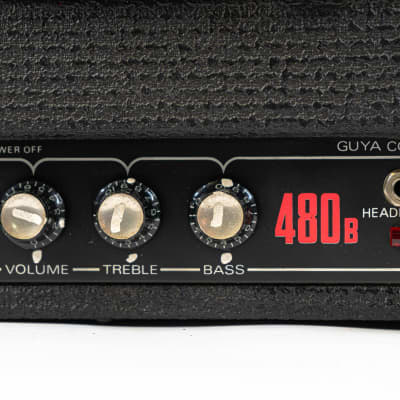 Guyatone 480B Compact Musical Instrument Amplifier for Guitar or Bass w/ Headphone Jack, Boost Switch image 5