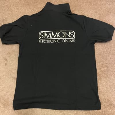 Simmons Drums 1985 Polo T-Shirt Geniune image 1