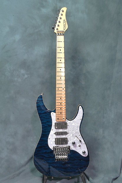 Schecter Japan SD-II-24-AS Blue Sunburst | Reverb