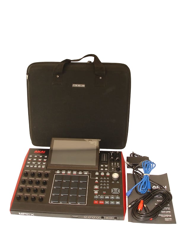 AKAI Professional MPC X Standalone Drum Machine Sampler Sequencer w/ Magma Case & Accessories image 1