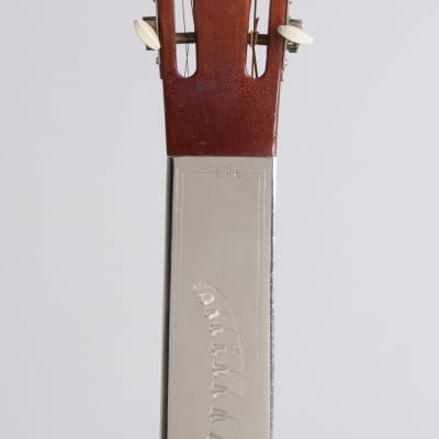 National  Style 3 Tricone Squareneck Resophonic Guitar (1931), ser. #2396, original black hard shell case. image 6