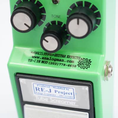 Ibanez TS9 Tube Screamer with Analogman Mod Green | Reverb