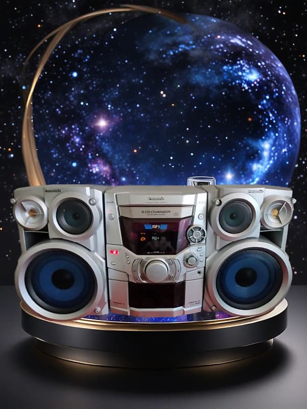 Panasonic SB-AK410 SPEAKERS ONLY For SA-AK410 150 WATTS OF POWER EACH!!  			