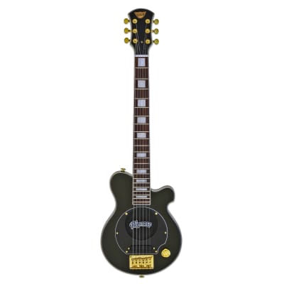 Pignose Guitar Black W/ Gold Hardware image 2
