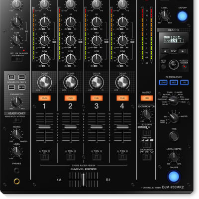 Pioneer DJM-750MK2 4-Channel Professional DJ Mixer | Reverb