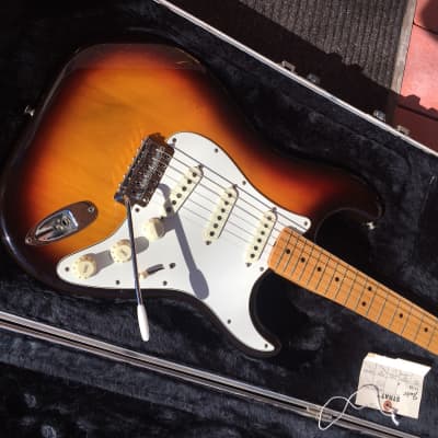 1982 Fender "Dan Smith" Stratocaster Sunburst -  3-Knob, 2 Pickguards, < 7 lbs image 1