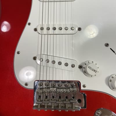Fender Stratocaster  2008 Candy Apple Red MIM image 5