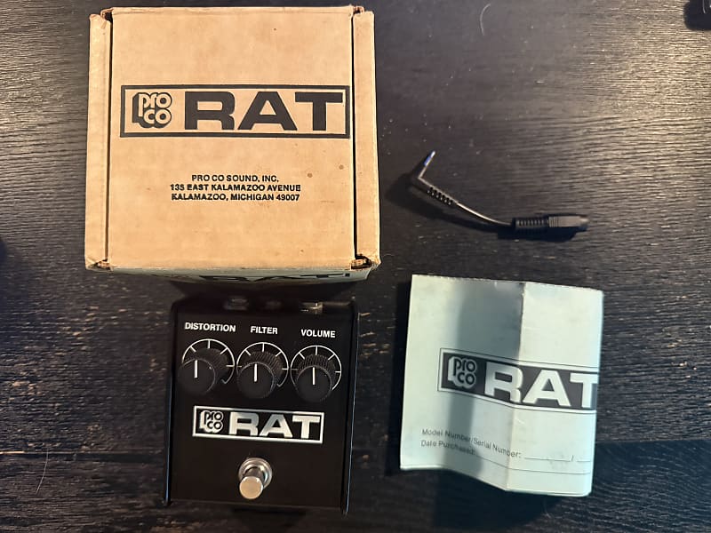ギター Proco RAT Small Box RAT1 White Face Pro Co Limited Edition Reissue '85 Whiteface RAT | Sweetwater