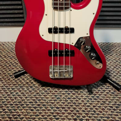 Fender American Standard Jazz Bass 1993 - 1994 - Lipstick Red image 1