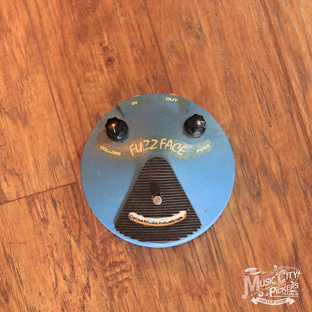 1976 Fuzz Face Dallas Music Industries Guitar Pedal (2834 1976 Fuzz Face Dallas Music Industries Guitar Pedal (2834
