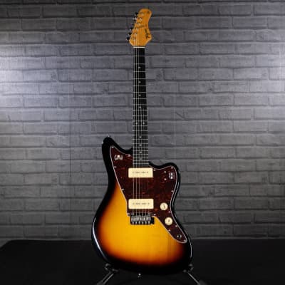 Tagima TW-61 Electric Guitar (Tri-Color Sunburst) image 2