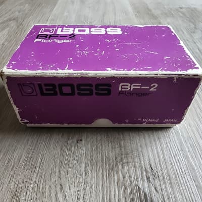 Boss BF-2 Flanger 1980-1984 (Black Label) Made In Japan | Reverb