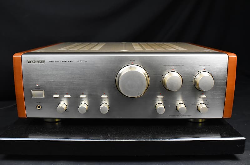 Sansui AU-α707 MR Integrated Amplifier in Very Good Condition | Reverb