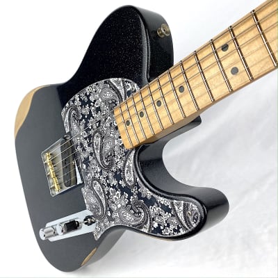 Fender Brad Paisley Esquire 2020 Road Worn Black Sparkle image 2