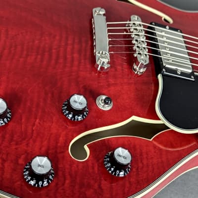 Eastman T486-RD Semi-Hollowbody 2022 Red image 5
