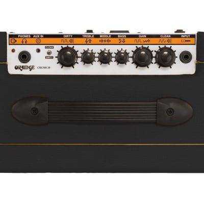 Orange Crush 20 Guitar Combo Amplifier, Black image 4