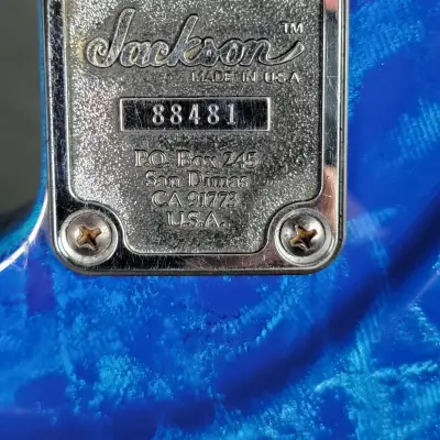 Jackson 88 Custom Shop Limited Edition 1988 Blue Jean | Reverb