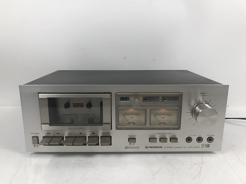 Pioneer CT-F500 4-Track Stereo Cassette Tape Deck (1978 - 1980) image 1