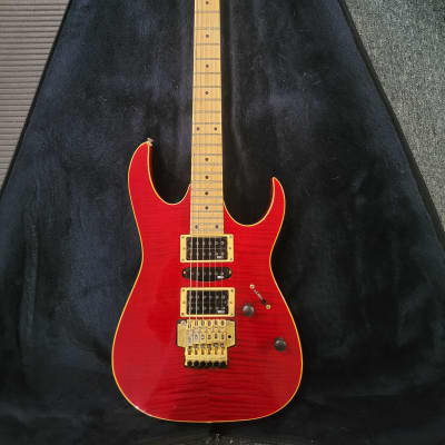 Ibanez Ex Serie 91-93 - Red Flame Top image 1