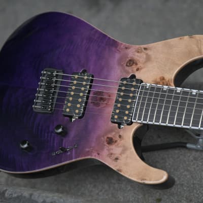 ESP E-II M-II 7 NT - Purple Natural Fade image 15