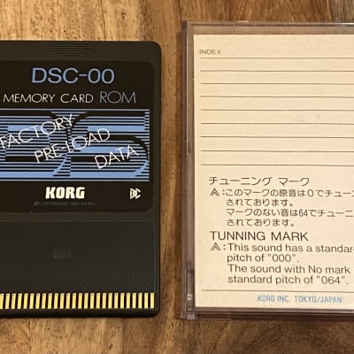 Korg DSC-00 - DS-8 Factory Preload Data