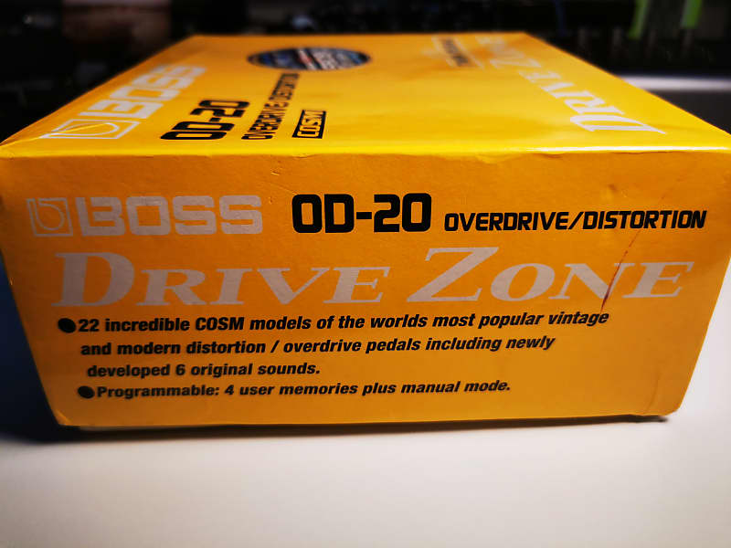 Boss OD-20 Overdrive/Distortion 2005 - Present - Yellow | Reverb