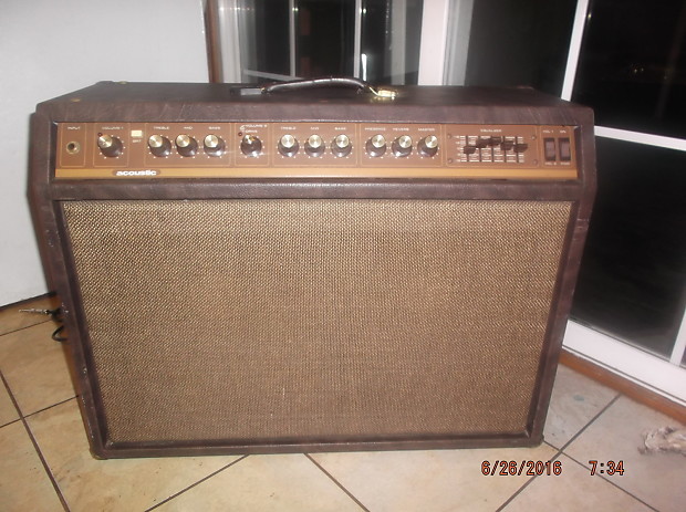 Acoustic clearance brand amps