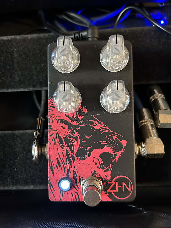 ZHN Custom Pedals Thunderous Drive 2015 - Red/Black