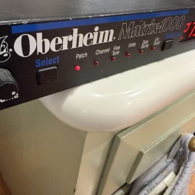Oberheim Matrix 1000 Rackmount 6-Voice Synthesizer 1987 - Black