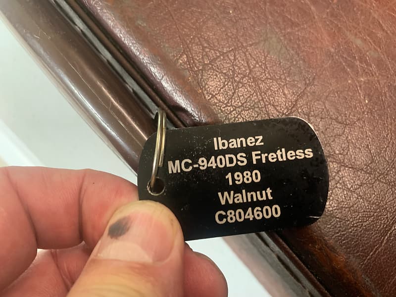 Ibanez MC-940DS Musician Fretless Bass 1980 Walnut | Reverb