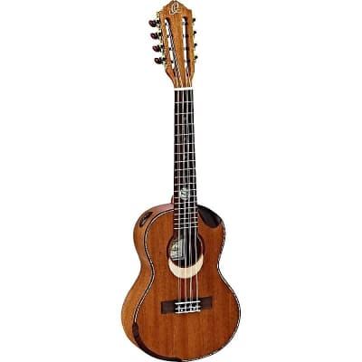 Ortega Guitars Eclipse-TE8 Custom Built Series Tenor 8-String Ukulele image 1