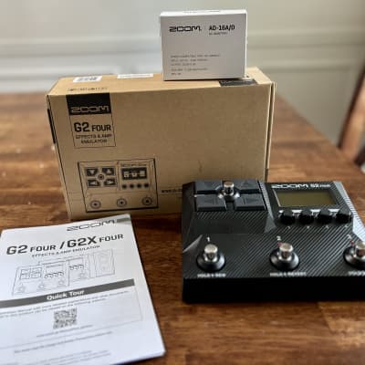 Reverb.com listing, price, conditions, and images for zoom-g2-four-multi-effects-processor-black
