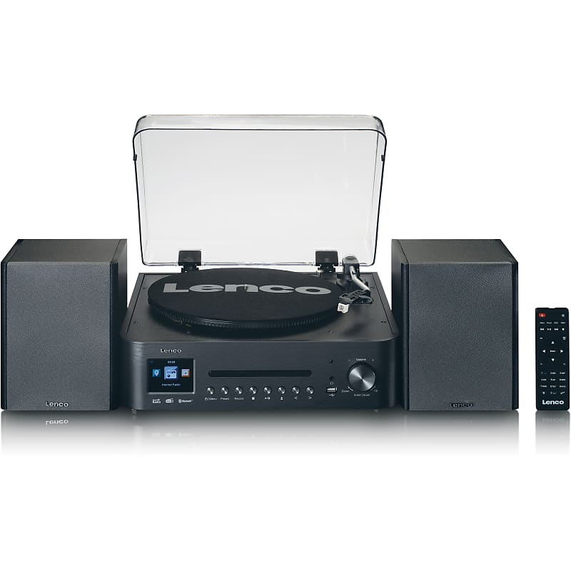 Lenco MC-460 Speakers Player | Reverb Turntable/Media with