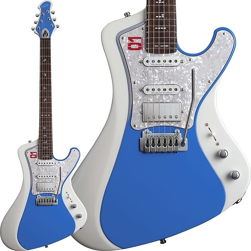 ギター E-STREAM-Miku-Custom - MIKU Edition- 初音ミクのシグネチュアモデル、ESP STREAM-Miku-Customが