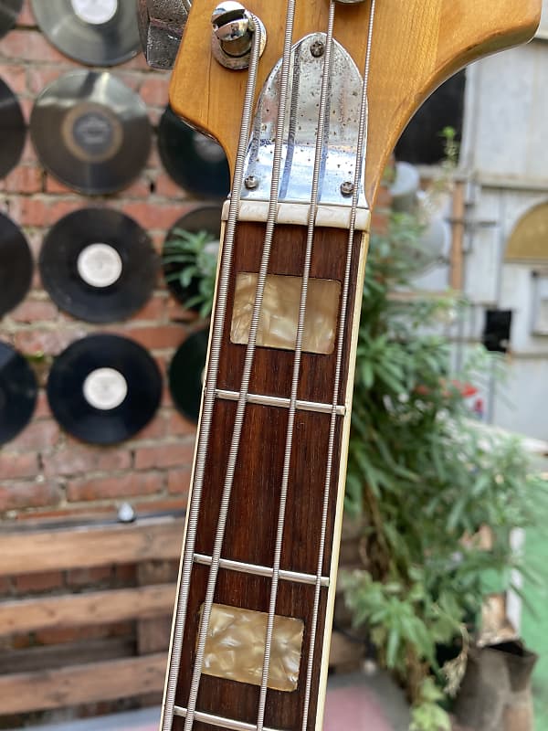 Vintage rare Japan Gneco Greco Jazz Bass matsumoku Maxon