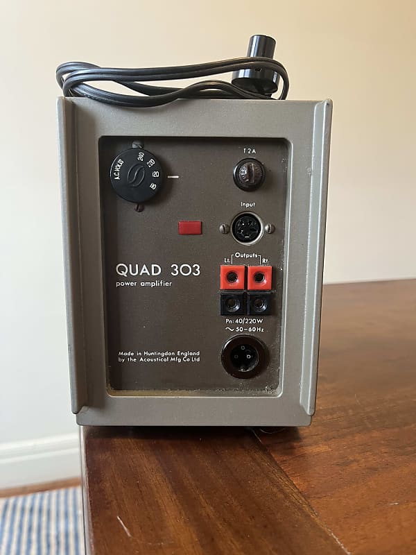 Quad 303 1960's in great working condition image 1