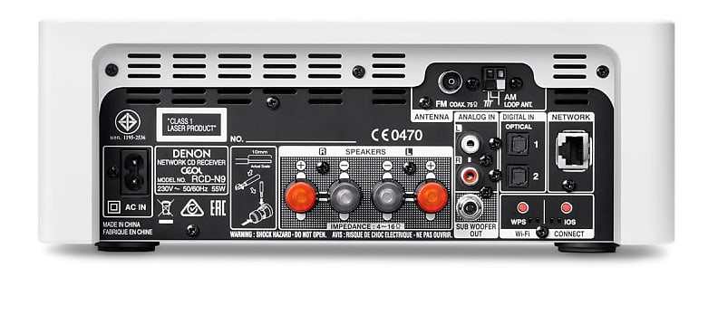 Denon RCD-N9 ceol White no-Speakers | Reverb