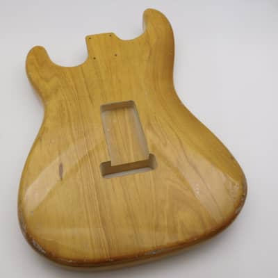 3lbs 12oz BloomDoom Nitro Lacquer Aged Relic Natural S-Style Vintage Custom Guitar Body image 9