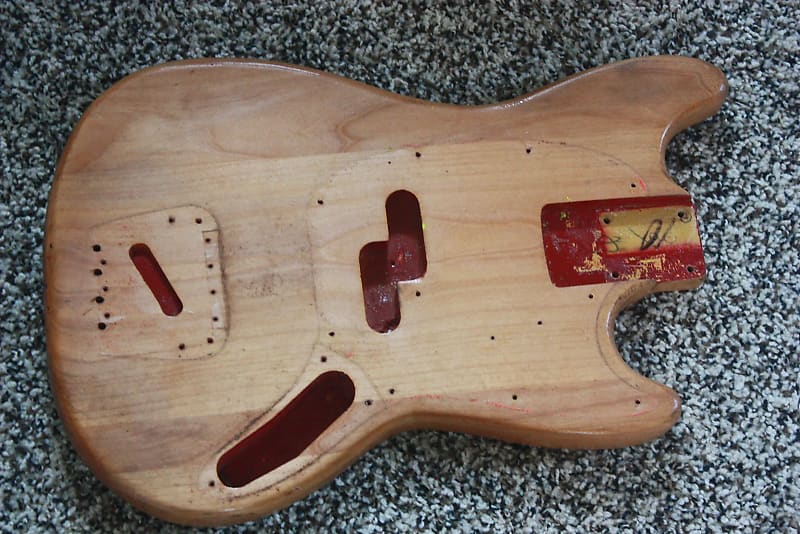 Fender Mustang Bass Body (Refinished) 1966 - 1981 image 1
