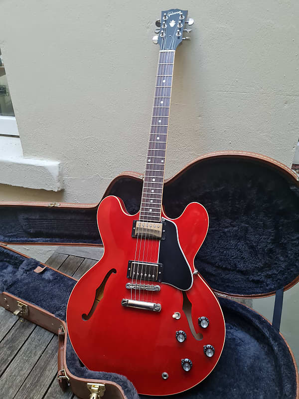 Gibson ES-335 Dot Gloss 2019 Cherry image 1
