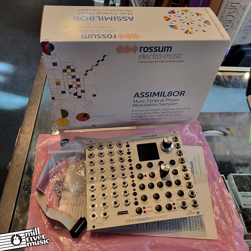 Rossum Electro-Music Assimil8OR Multi-Timbral Phase Modulation Sampler Eurorack Module Used
