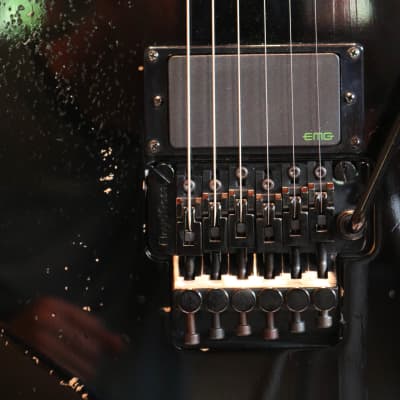 2005 Custom Shop ESP Kirk Hammett Signature KH-2 Factory aged / Signed Artwork by Metallica image 6