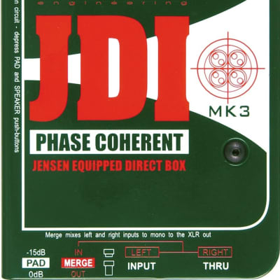 Radial JDI Mk3 Passive Direct DI Box image 1