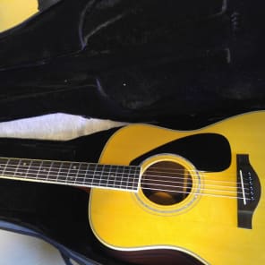 Yamaha LL16M Jumbo Acoustic Guitar Natural | Reverb