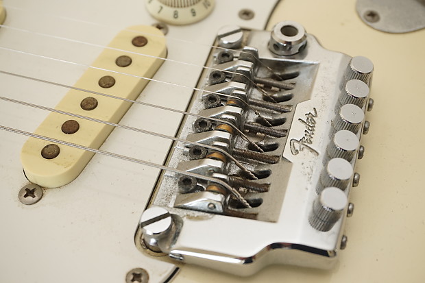 Squier Stratocaster (Mid-80's E-series serial # MIJ Made in