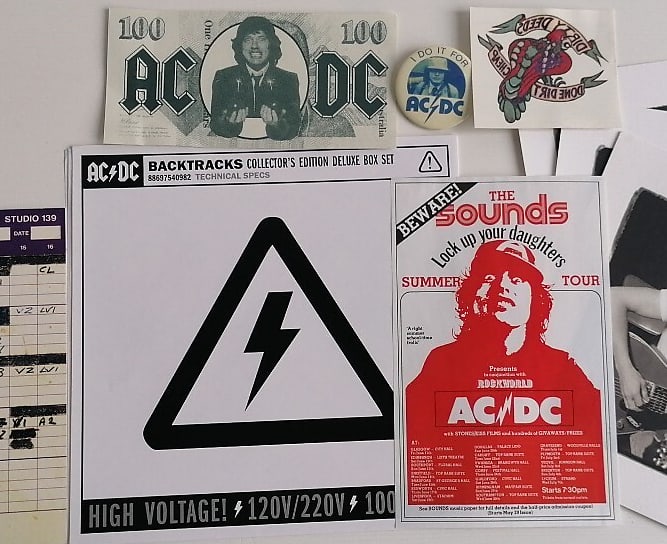 AC/DC 74 Jailbreak Backpatch Swag